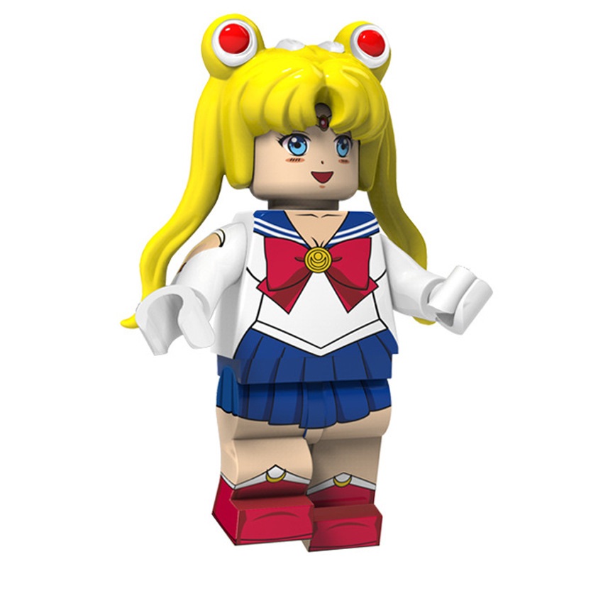 Sailor Moon Toys Building Blocks Mini Figures Set Role Play Encourage Imaginative Play Collection Series Gifts For Kids 