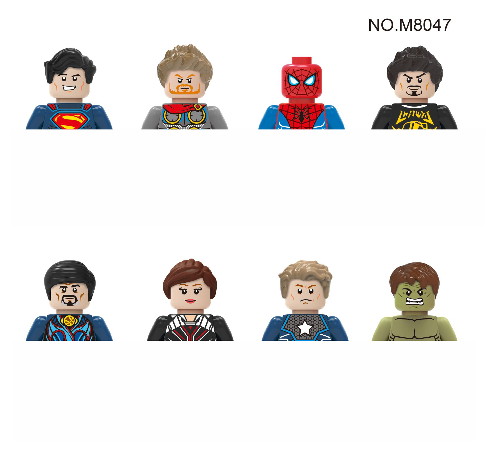 (Style E) Kids Toys Set Minifigure Heroes Police Doctor Building Block Basketball Gifts Toy Fit Lego