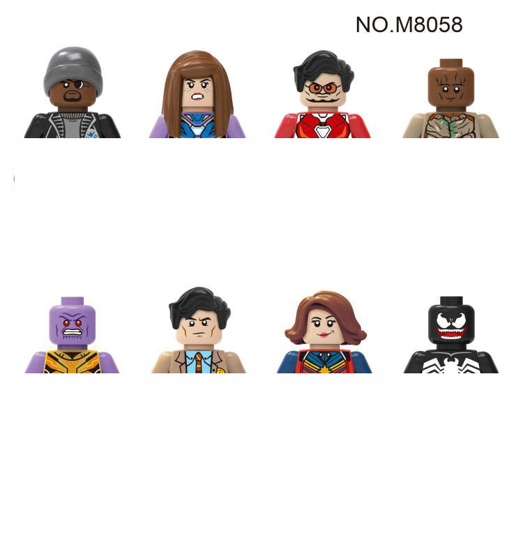 Kids Toys Set Minifigure Heroes Police Doctor Building Block Basketball Gifts Toy Fit Lego
