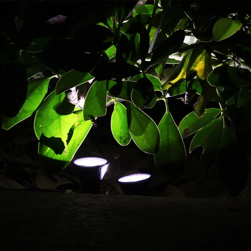 10 in 1 Outdoor Solar Lights RGB Changing Lawn Ground Lamp IP65 Waterproof Landscape Spotlights Garden Decoration Outdoor Lights