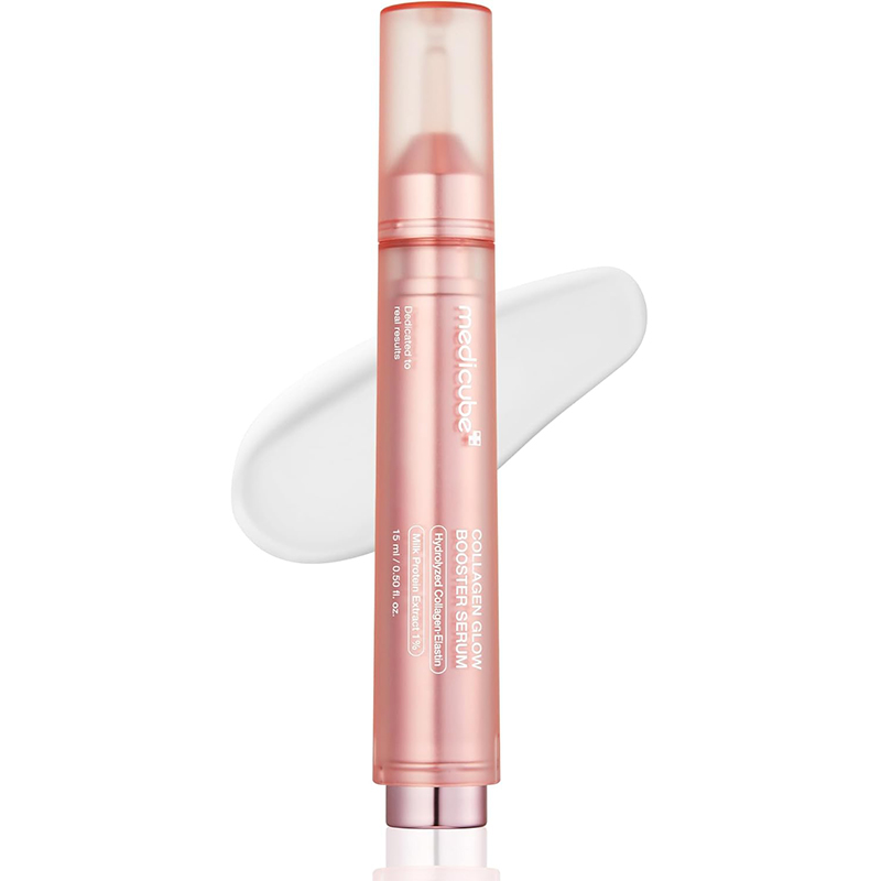 Medicube Collagen Glow Booster Milk Serum Twist Click Radiance Hydration Niacinamide Milk Hydrolyzed Collagen Illuminates Firms Skin Korean Skin Care 15ml