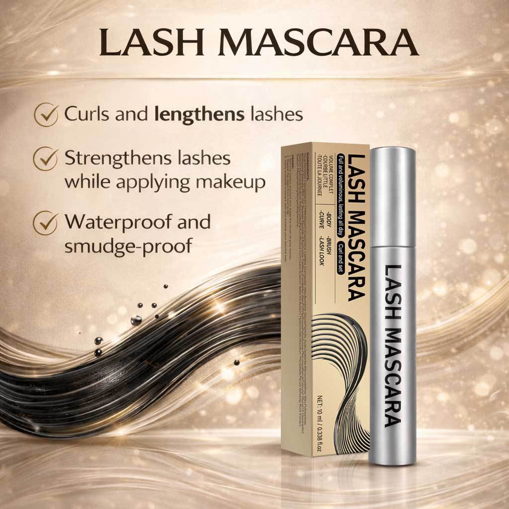 Volumizing Curling Lengthening Mascara For Natural Full Lashes Daily Eye Makeup Primer