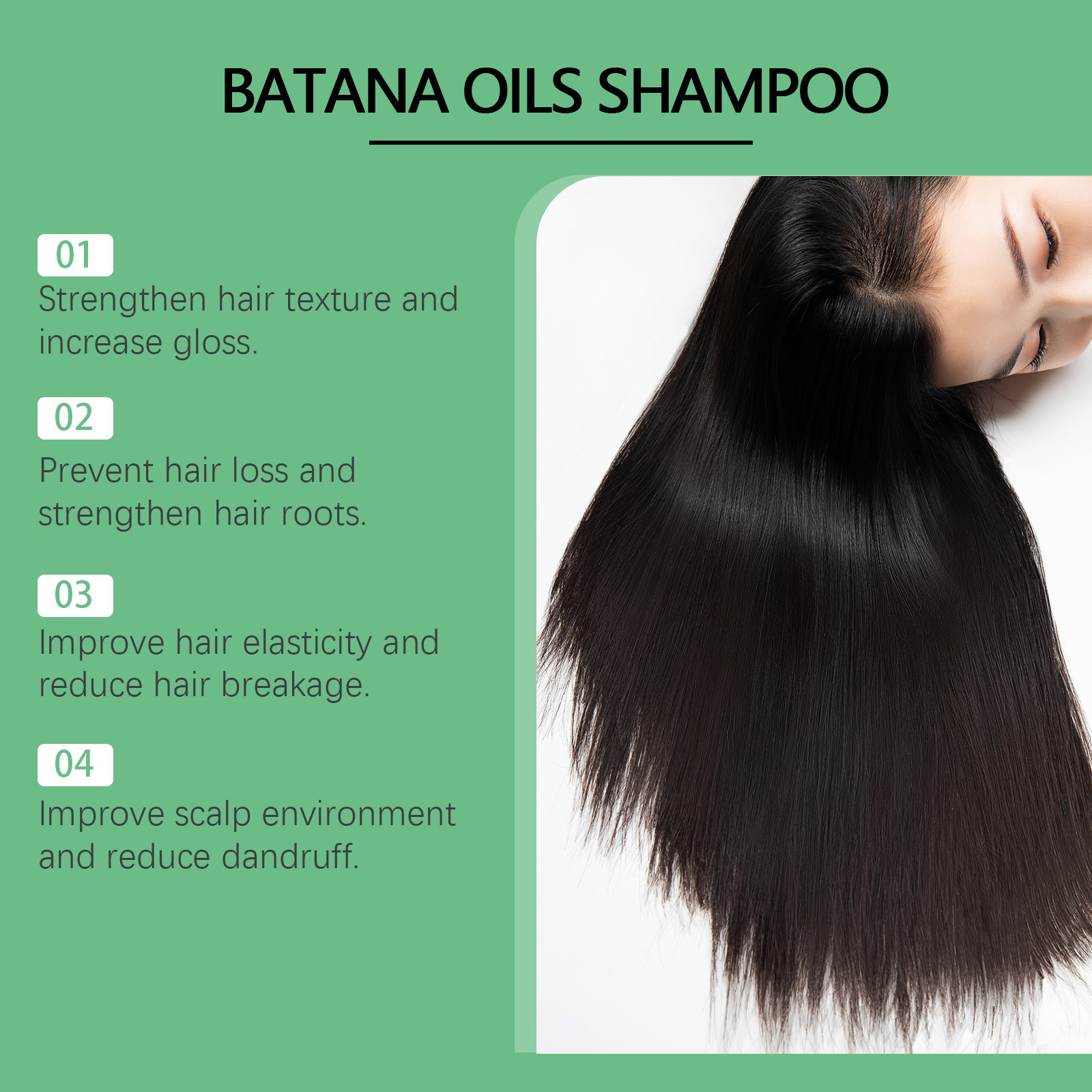 Batana Oil Shampoo With Rosemary For Gentle Cleansing Nourishing Softening Scalp And Hair Daily Care