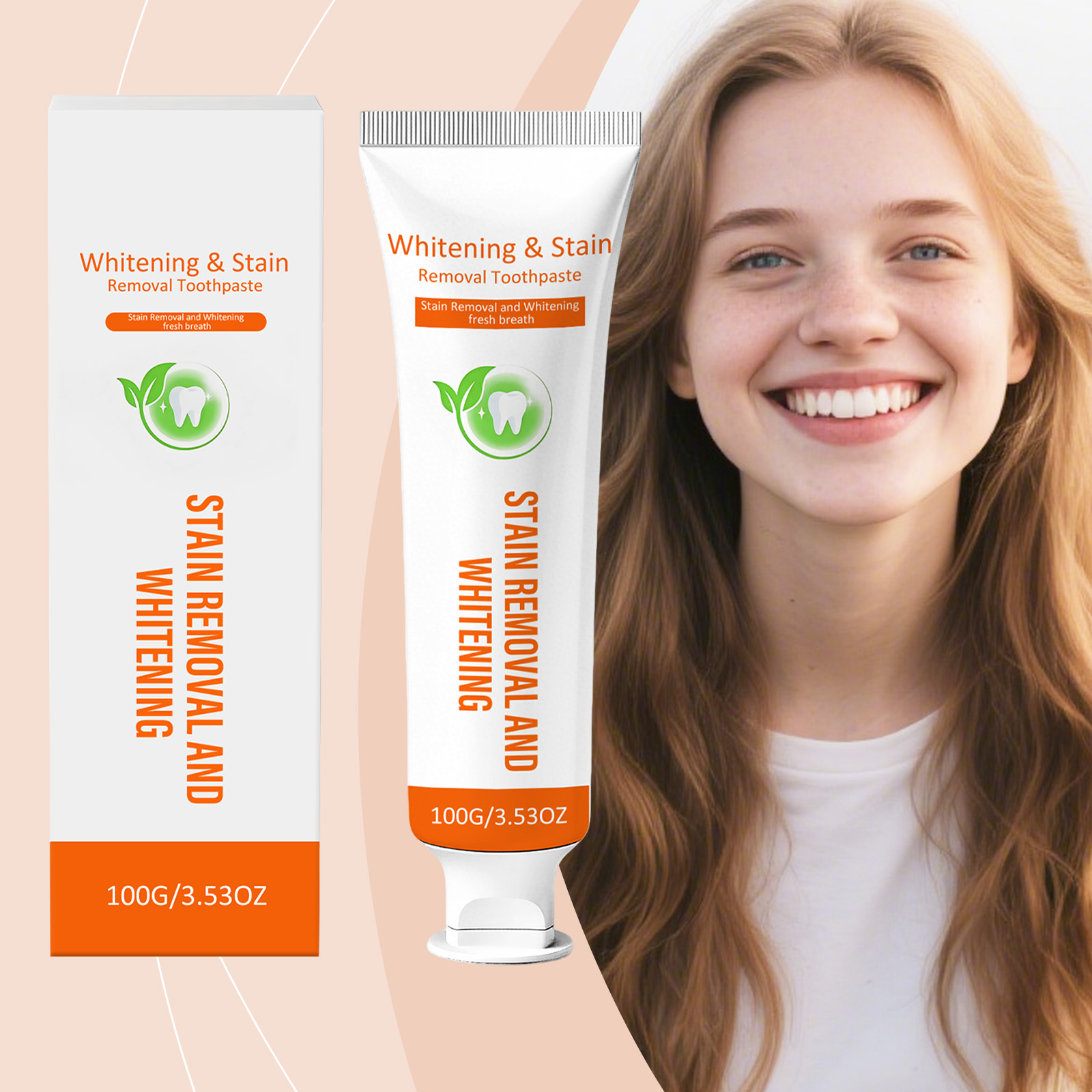 Mild Gentle Clean Toothpaste Clean Teeth Surface Bright Hydrating Mouth Comfort Fresh Long Lasting Care