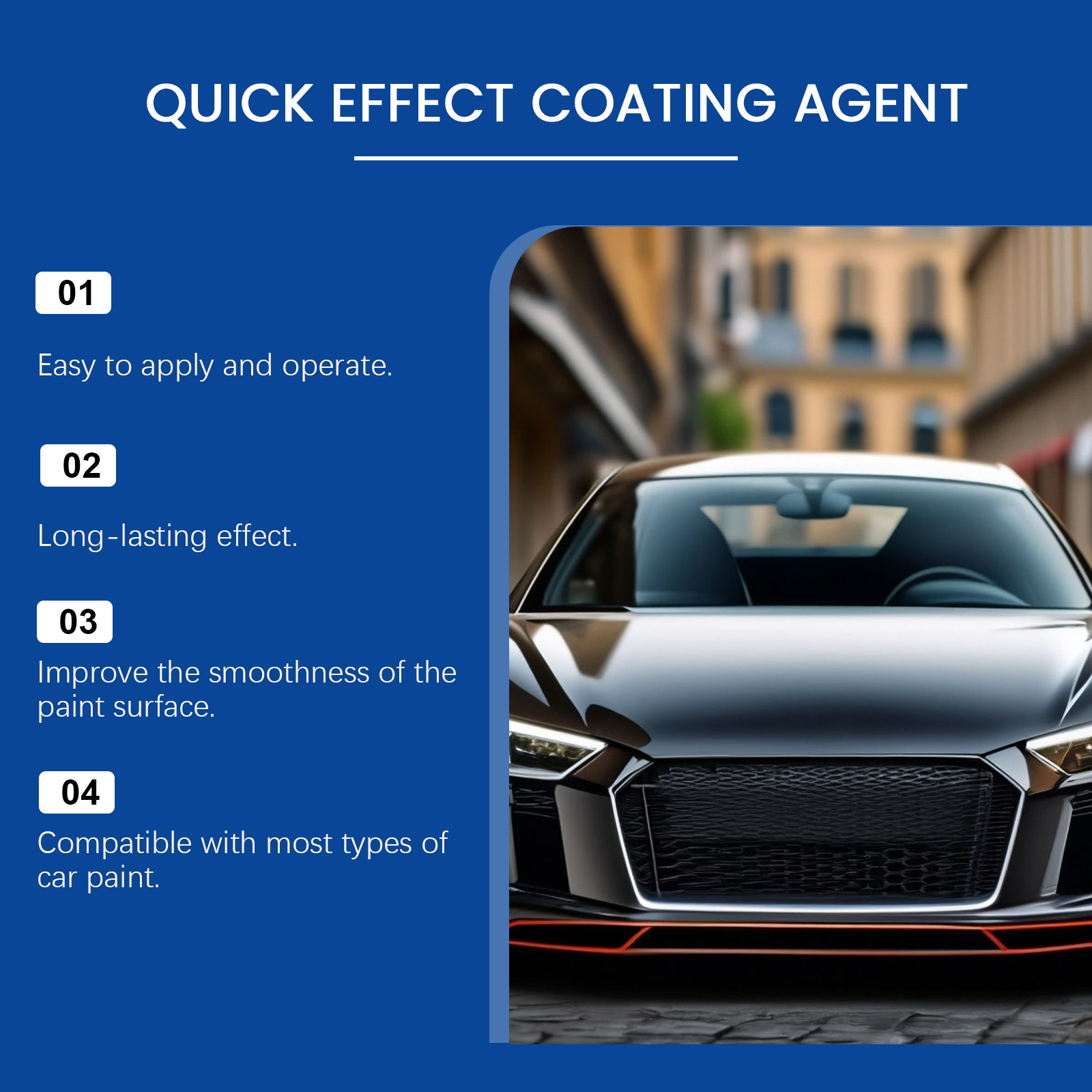 Car Coating Agent Paint Surface Coating Protection Maintenance Gloss Renovation Spray Automobile Care Supplies For Vehicle Exterior Surface