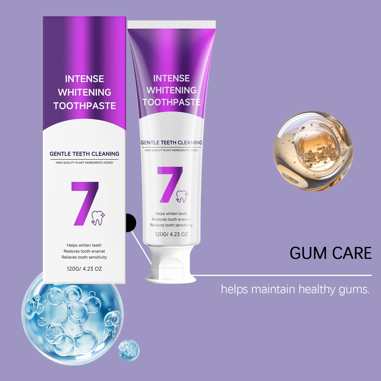Mint Fresh Toothpaste Mild Clean Remove Tea Stains Smoke Residues Food Debris Improve Oral Odor Freshen Breath