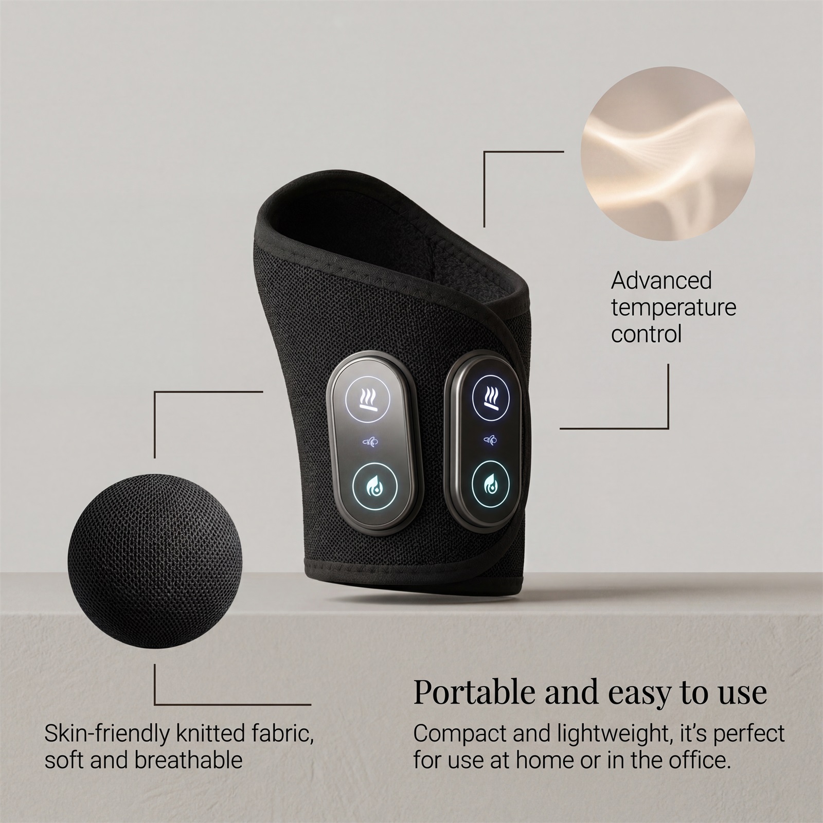 Massage Wrist Pad Wrist Joint Care Wrap Compression Strap Daily Comfortable Breathable Wrist Maintenance Accessory Soft Flexible Skin Friendly