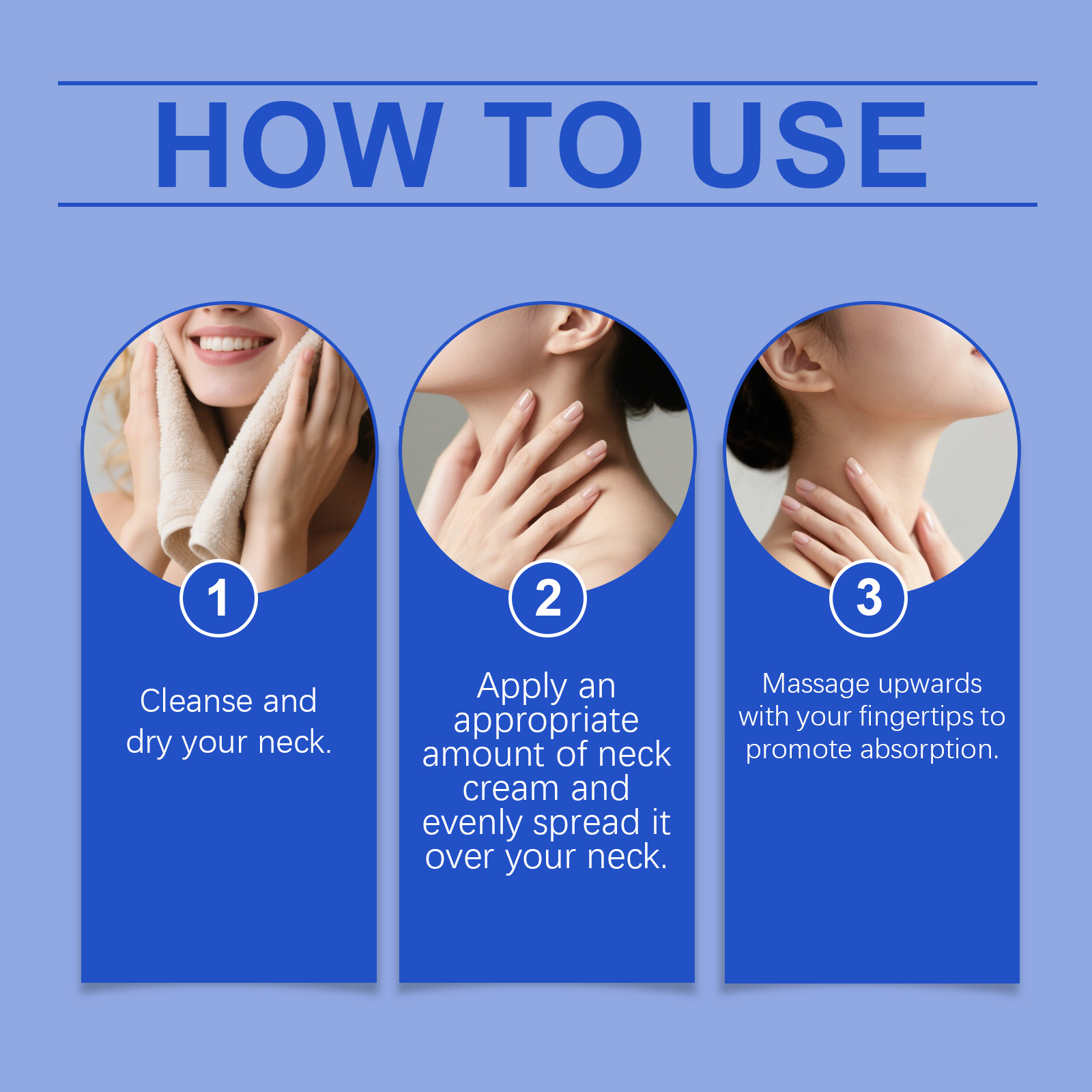 Moisturizing Nectar Neck Cream Soft Elastic Skin Smooth Clear Neck Contour Massage Lotion Bright Hydrating Firm Care