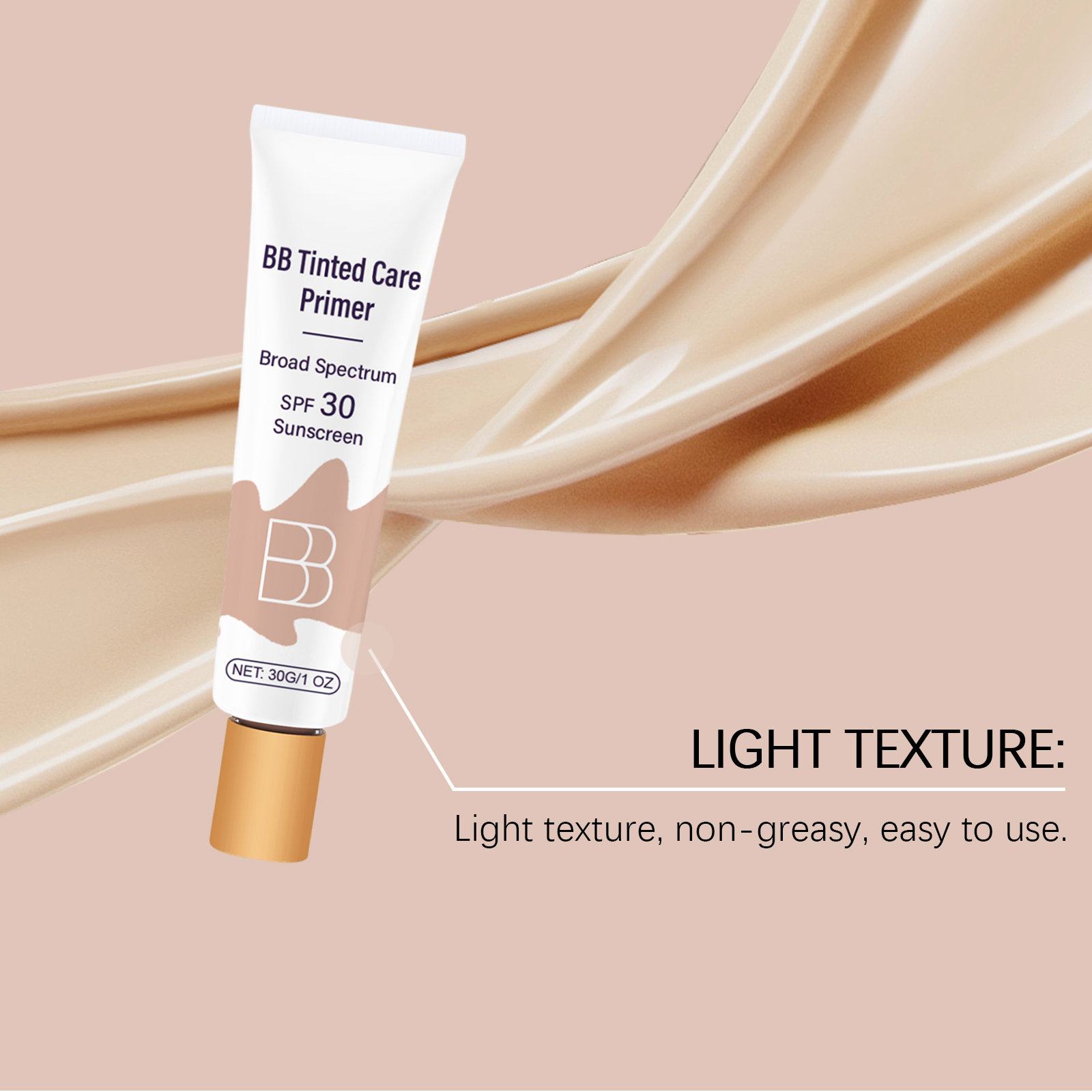 Protective Bb Cream Natural Shade Conceal Blemishes Moisturize Hydrate Daily Guard Skin Primer Facial Makeup Base