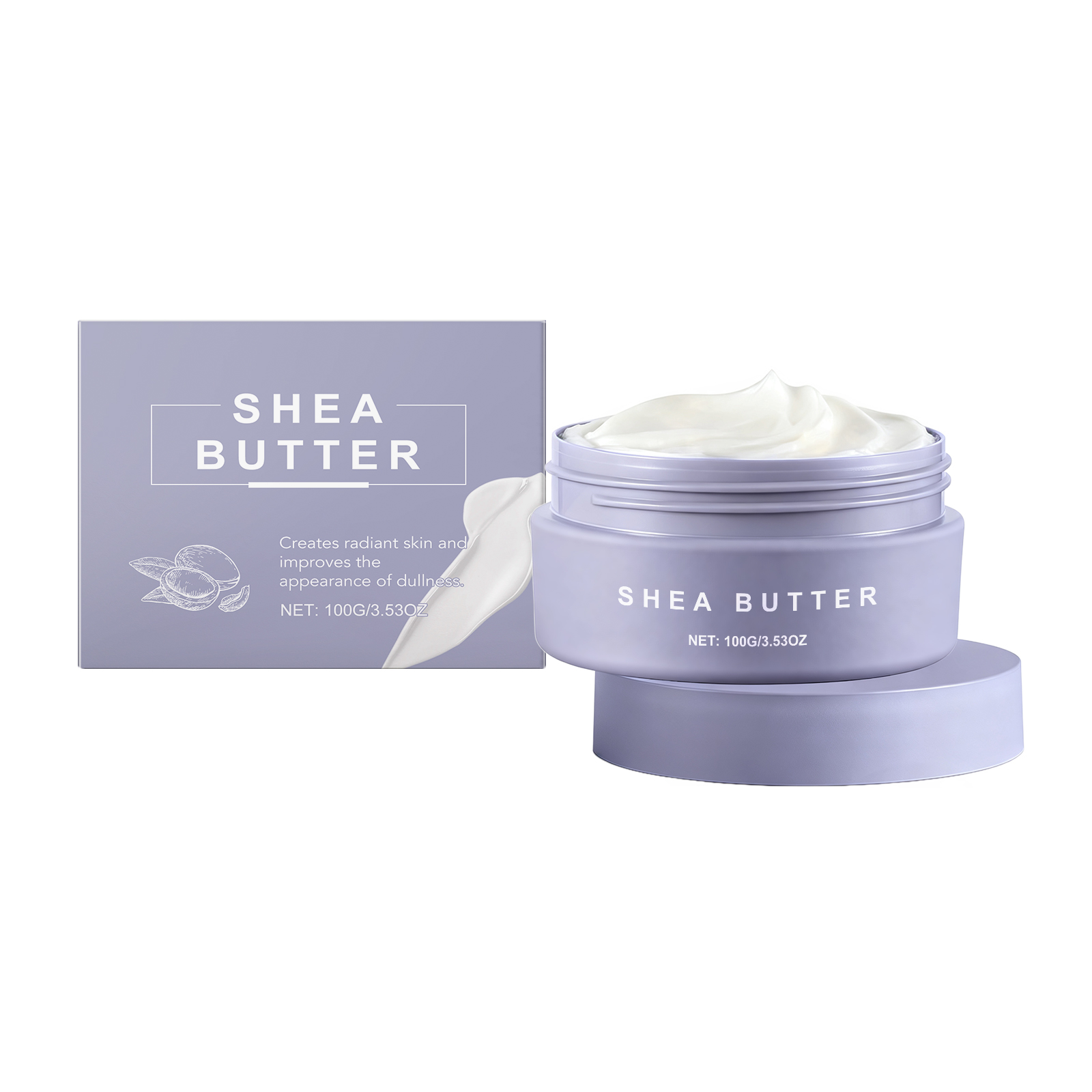 Shea Butter Moisturizing Cream Mild Nourishing Hydrating Soft Refreshing Daily Skin Care Protect Facial Skin