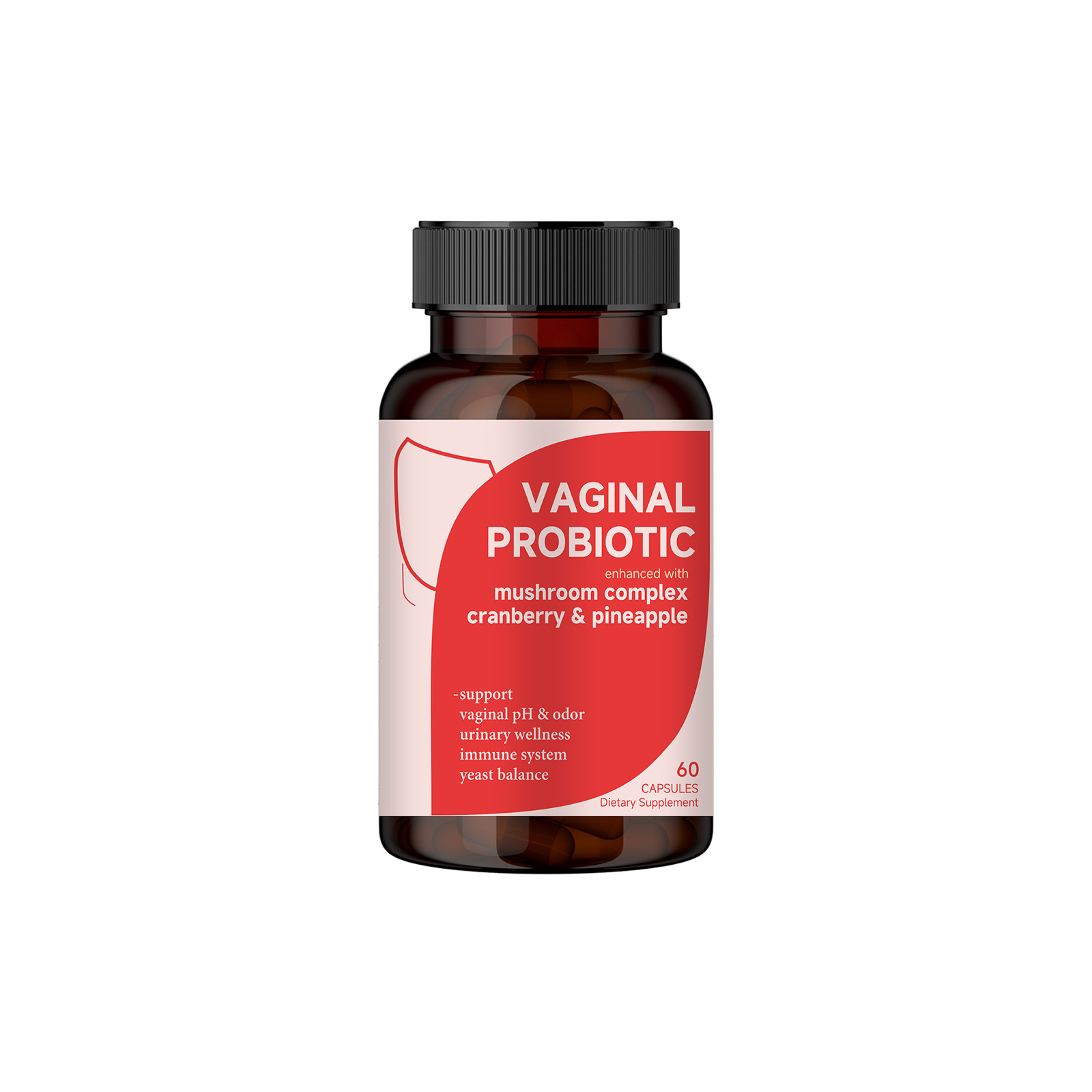 Women Probiotic Capsules Daily Gentle Care Boost Vitality Slim Figure Multi Nutritional Ingredients Oral Internal Conditioning