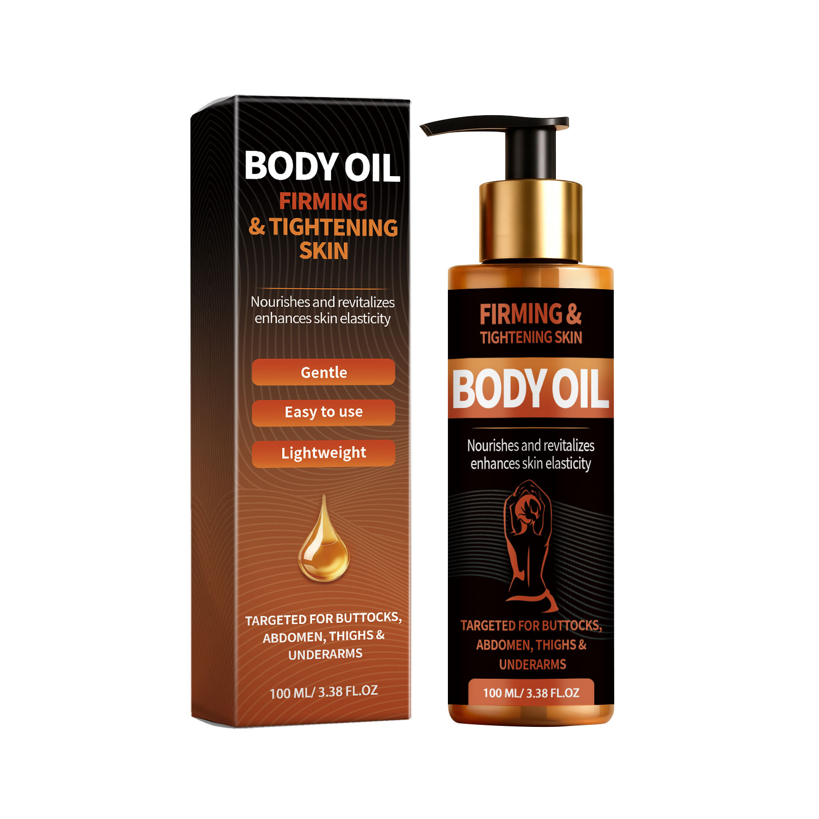 Body Essence Oil Light Texture Moisturizing Soft Nourishing Comfort Daily Skin Whole Body Care