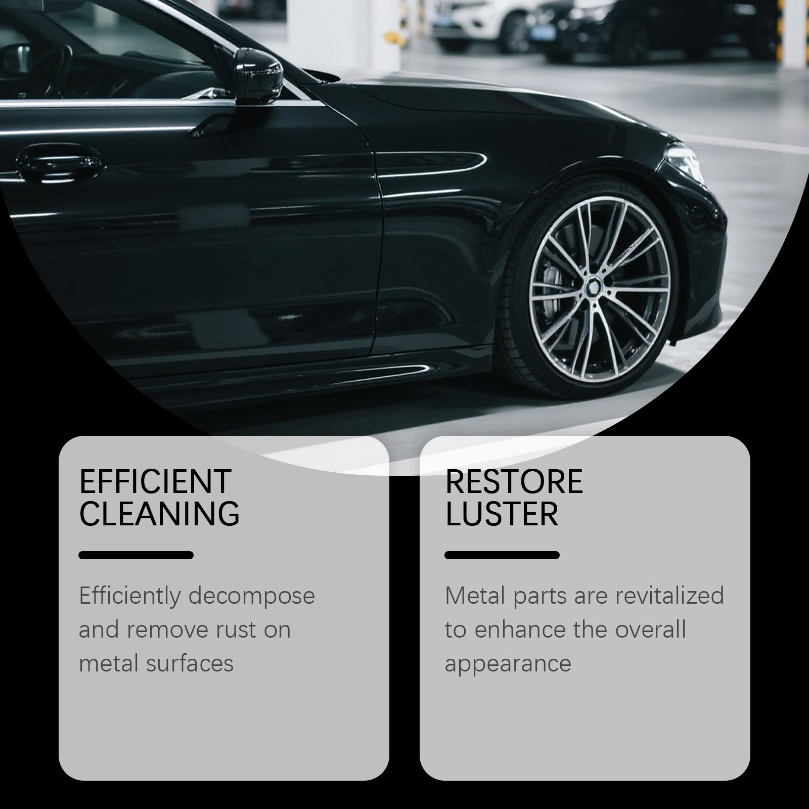 RustRemover Penetrating Decomposing Rust Forming Film Protection Multi Metal Applicable Spray Easy Use Hydrophobic Weatherproof Cleaner