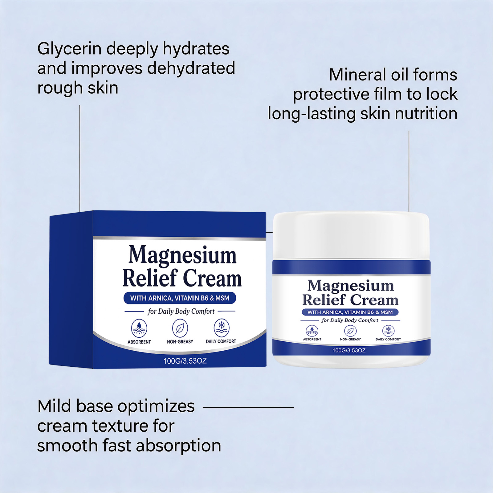 Skin Care Cream Mild Moisturizing Hydrating Body Dry Whole Skin Soft Delicate Emollient Care Lotion
