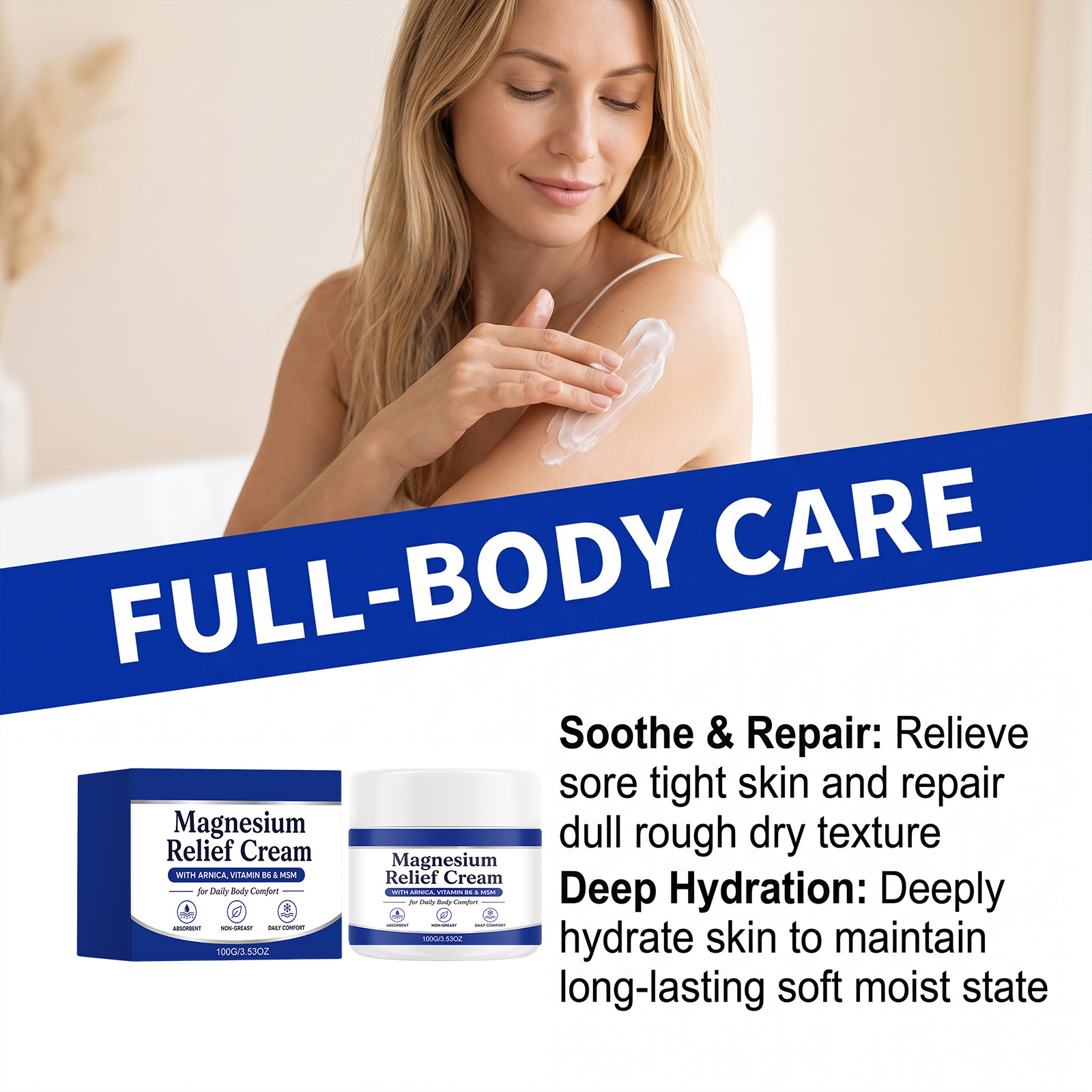 Skin Care Cream Mild Moisturizing Hydrating Body Dry Whole Skin Soft Delicate Emollient Care Lotion