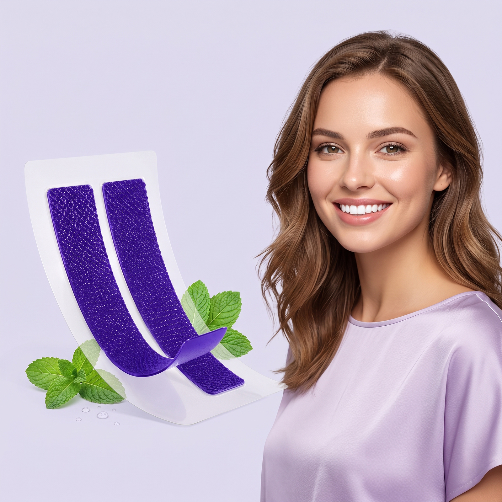 Tooth Care Strips Mild Clean Tooth Surface Protect Oral Cavity Fresh Confident Smile Convenient Care Patch