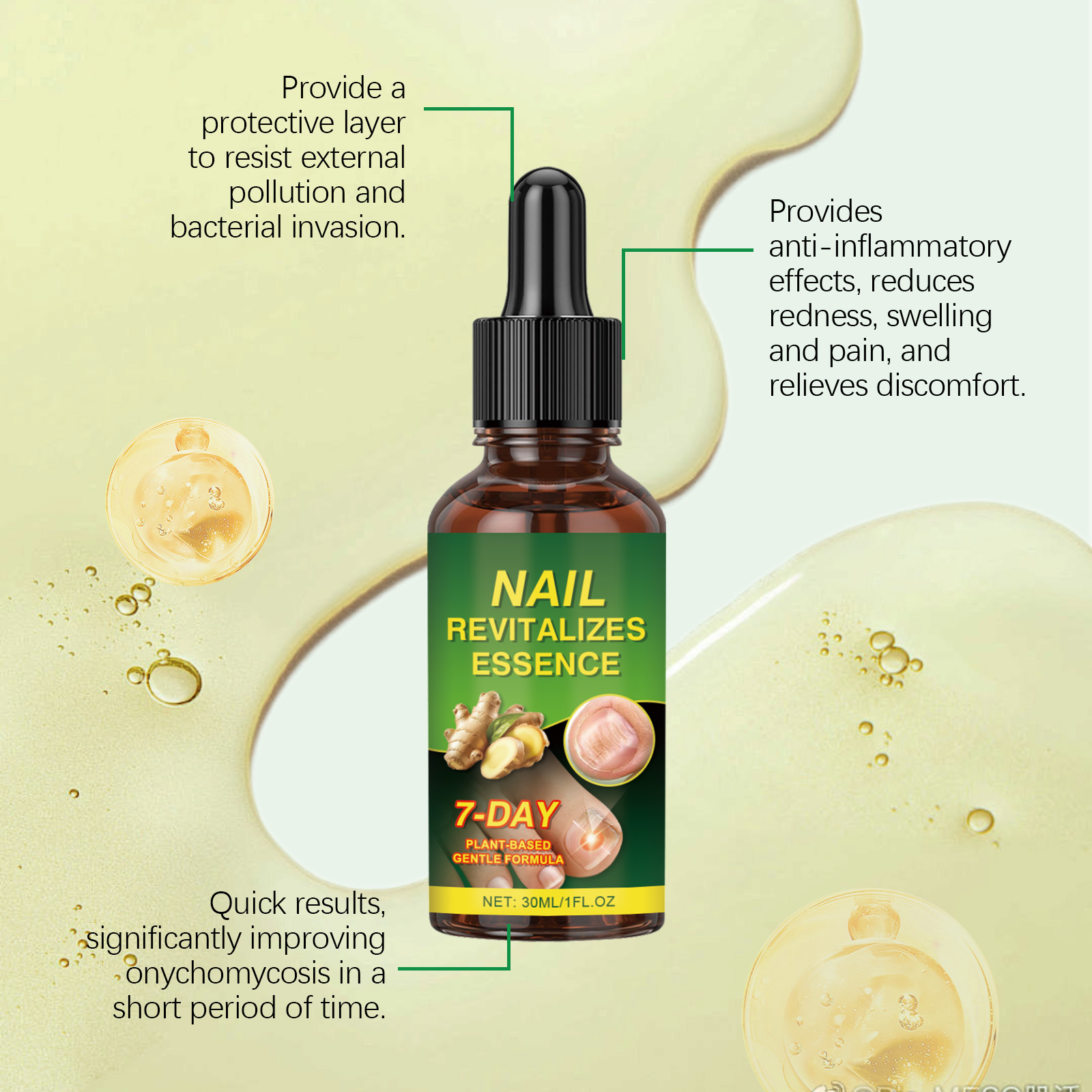 Nail Care Lotion Moisturizing Strengthening Glossy Gentle Exfoliating Fingertip Repair Essence