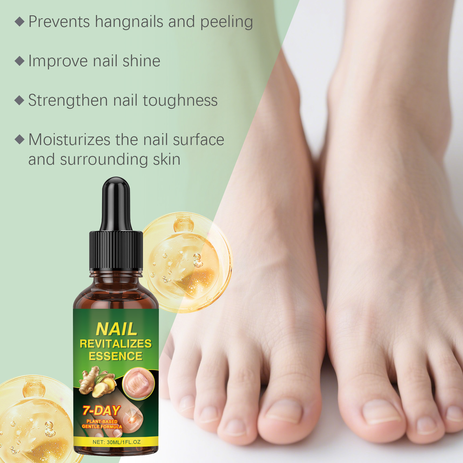 Nail Care Lotion Moisturizing Strengthening Glossy Gentle Exfoliating Fingertip Repair Essence