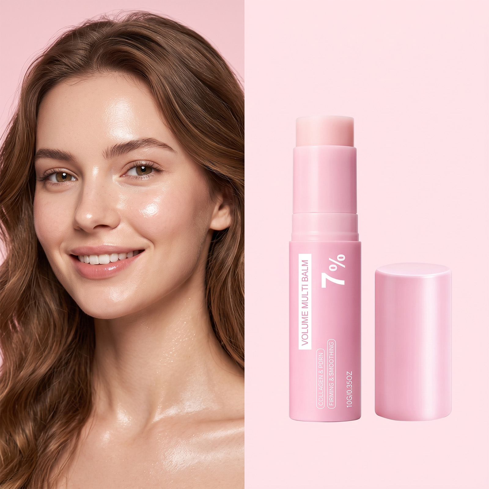 Pink Light Moisturizing Stick Gentle Hydrating For Face Lips Eye Area Dry Skin Local Skincare Care