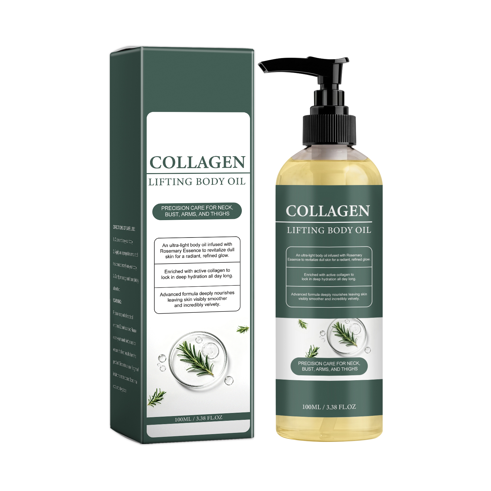 Body Oil Nourishing Soft Hydrating Luminous Lightweight Skin Friendly Quick Absorbing Daily Skin Care For Body