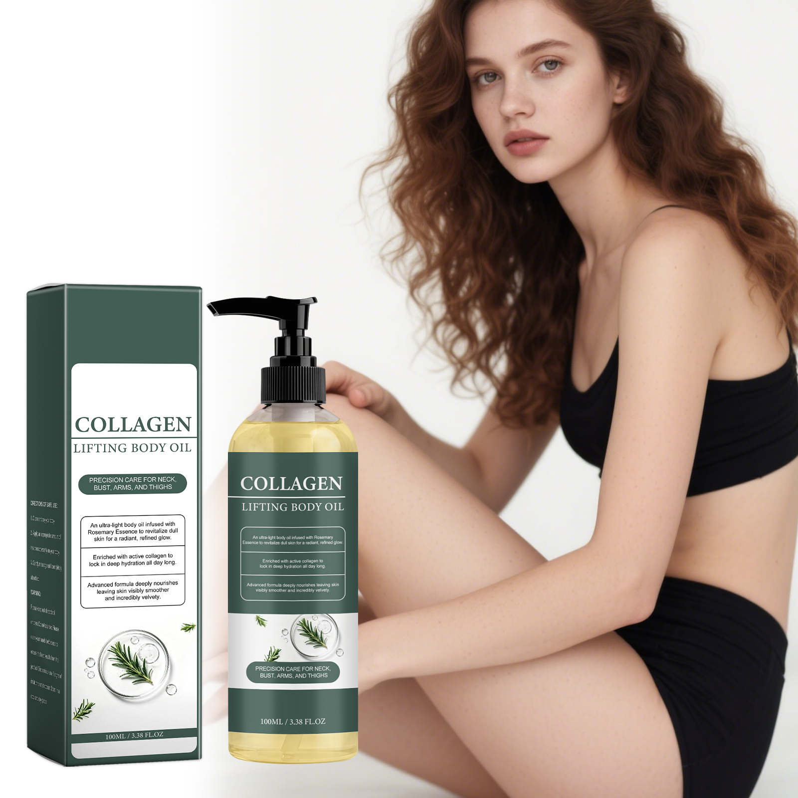 Body Oil Nourishing Soft Hydrating Luminous Lightweight Skin Friendly Quick Absorbing Daily Skin Care For Body