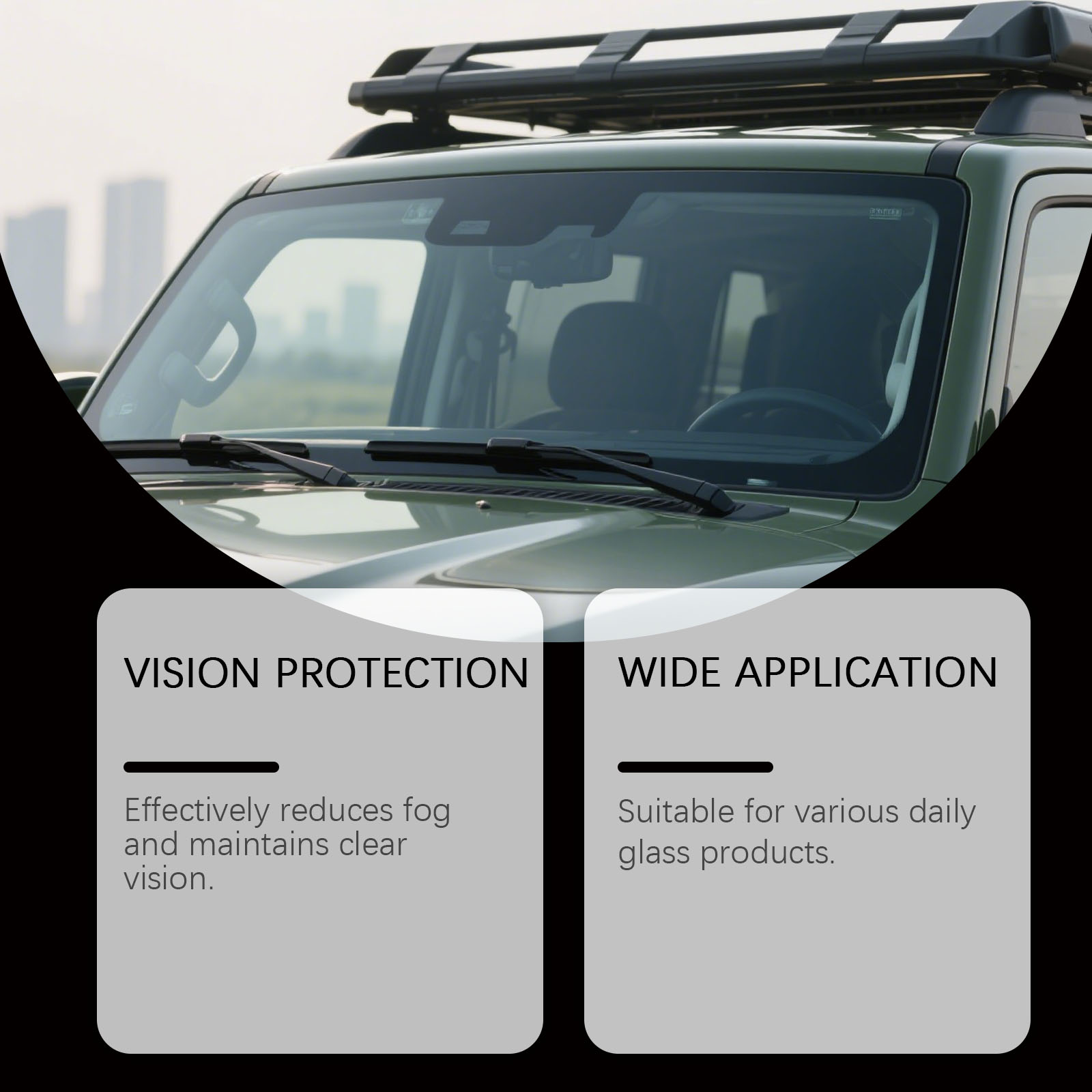 Car Anti Fog Spray Clear Windows In Rainy Days Windshield Rearview Mirror Water