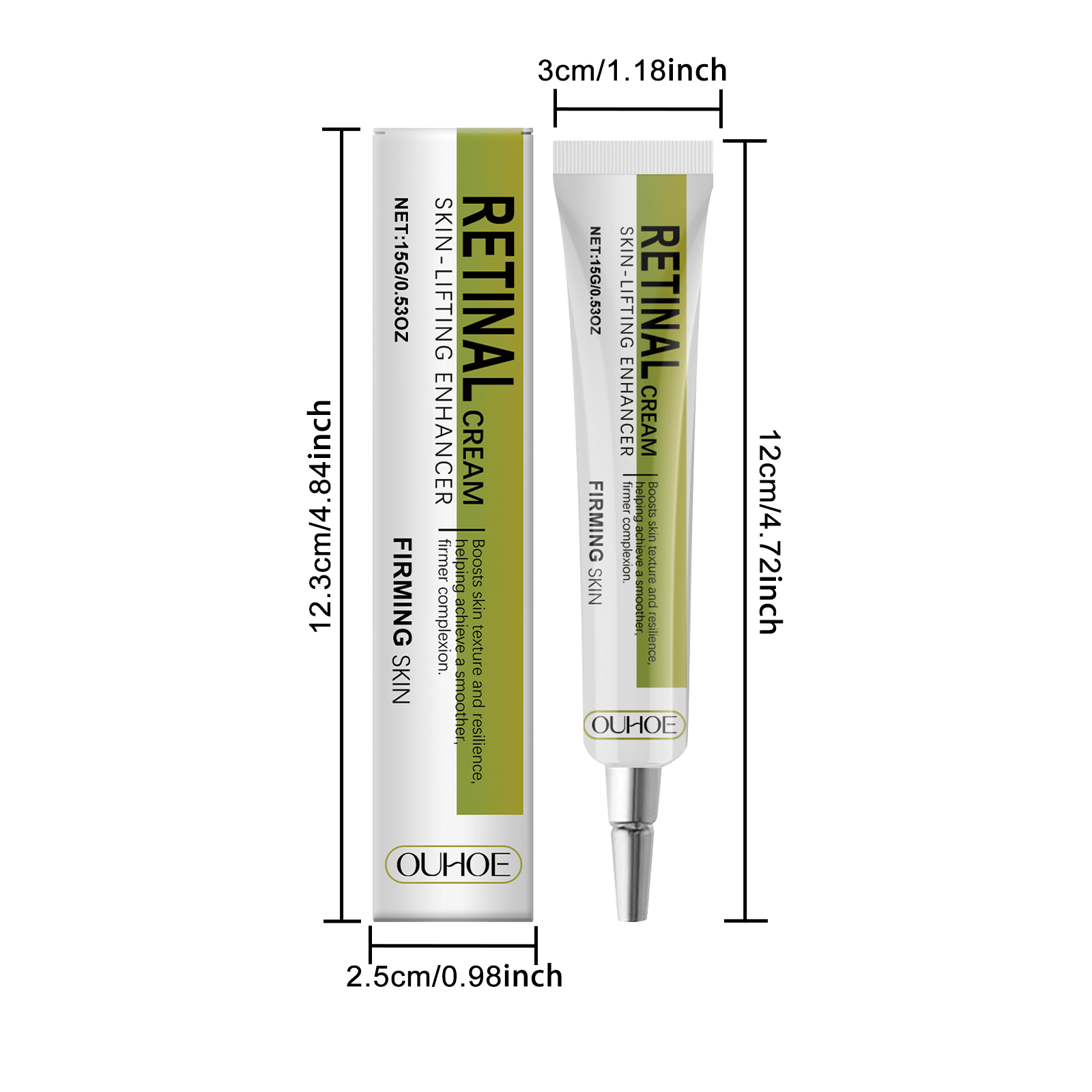 Retinol Brightening Firming Cream Gentle Moisturizing Hydrating Silky Care Facial Skin Care Cream