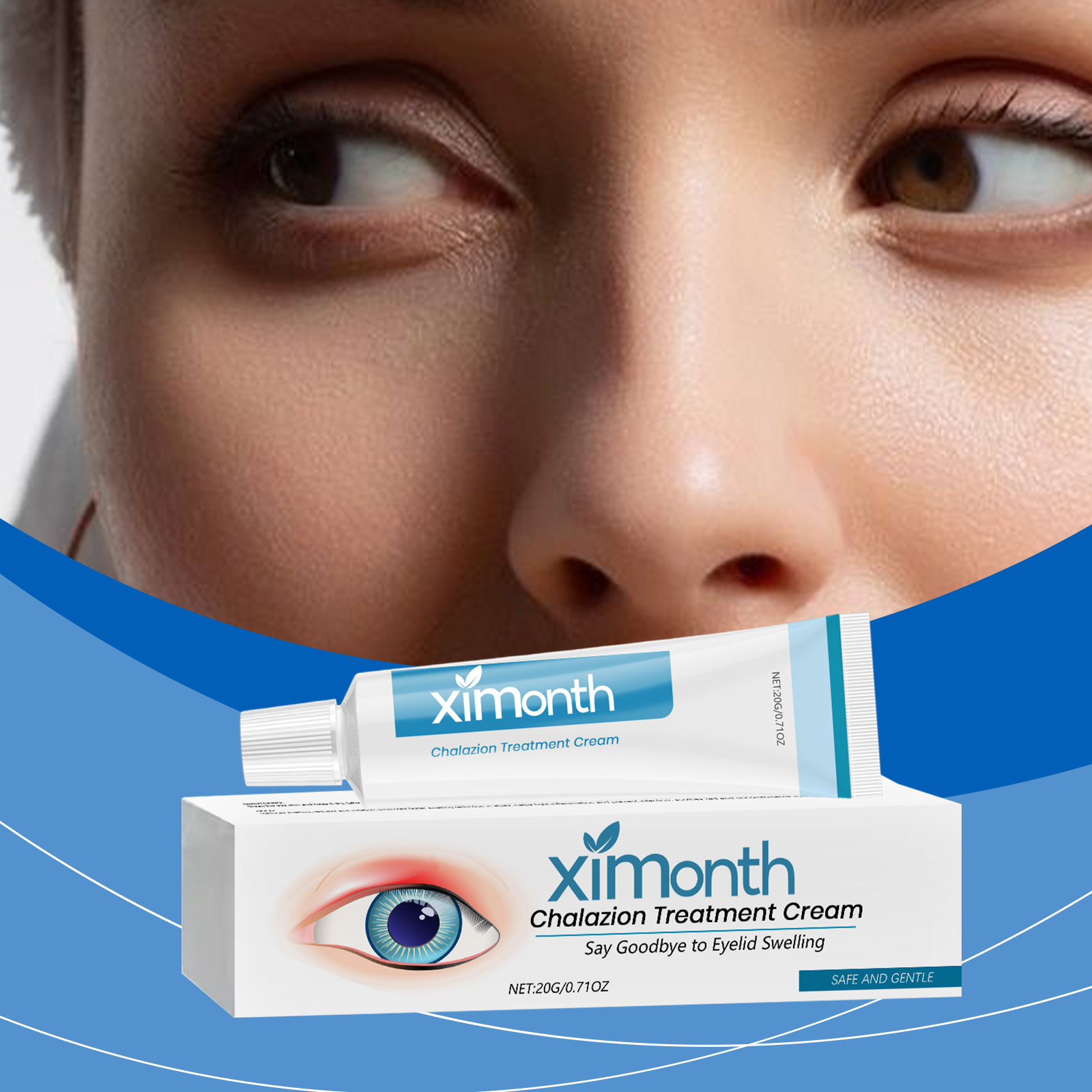 Eye Care Cream For Skin Around Eyes Hydrating Moisturizing Massage Eye Cream