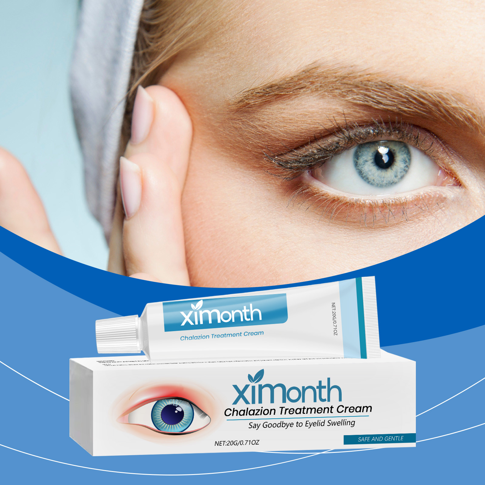 Eye Care Cream For Skin Around Eyes Hydrating Moisturizing Massage Eye Cream