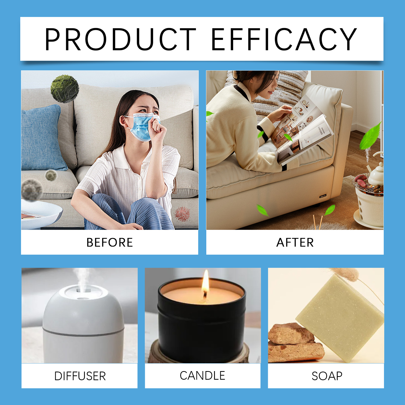 Winter Aroma Oil Set Humidifier Fragrance Essential Oil Freshen Air Warm Indoor Winter Space