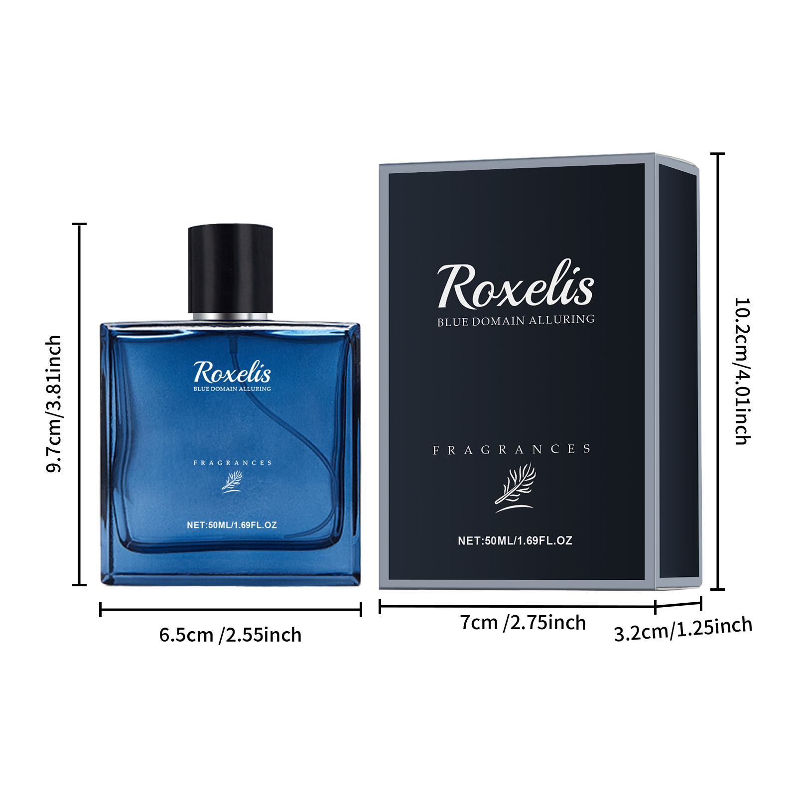 Blue City Cologne Long Lasting Fresh Scent For Men Daily Wear And Dating 50ml