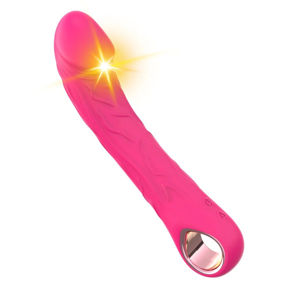 (Rose Red) Adult Sex Toy Realistic Dildo Sex Toys Vibrator for Women Insertable Massager Masturbation Orgasm Tool 10 Vibration Frequencies and 3 Speeds