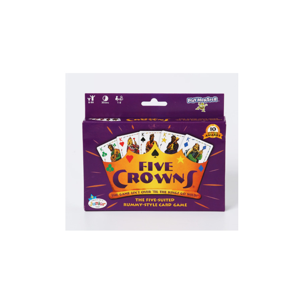 Enterprises Five Crowns-Family Party Card Game