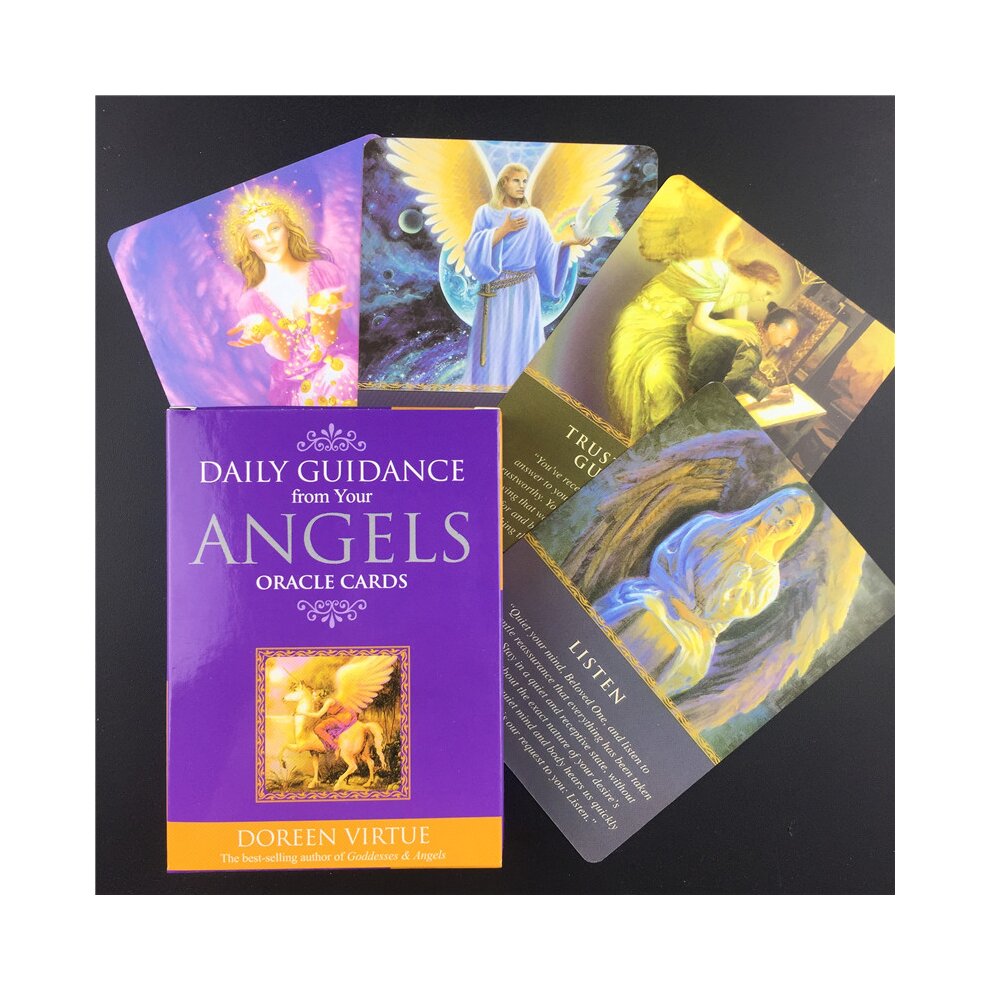 Angel Tarot Cards Deck Doreen Virtue & Radleigh Valentine Psychic Oracle Well