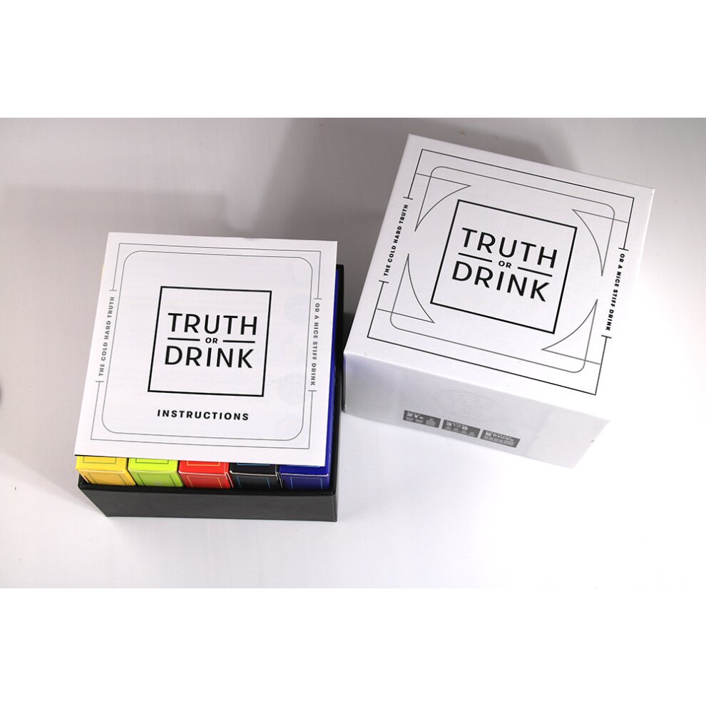 Truth or Drink - Fun Drinking Party Card Game - Dare or Shots