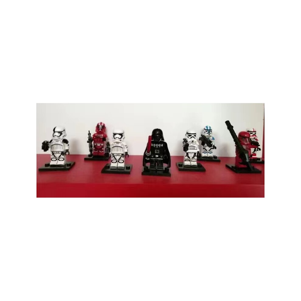 Superhero Avengers Minifigures Star Wars Stormtrooper Building Blocks Kit Compatible Toys Fit Lego Complete Full Set of 37 Birthday Party Supplies Gift for Kids