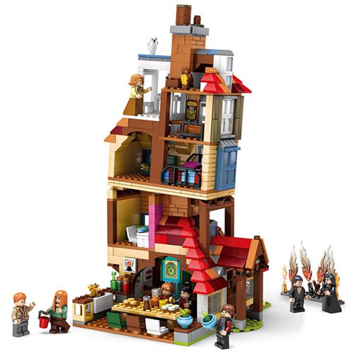 Harry Potter and the Deathly Hallows Series The Burrow Building Blocks The Model Set