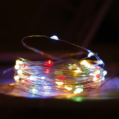 (Warm White) 100 LED String Fairy Lights Waterproof Party Home Decorations Battery Powered String Lights