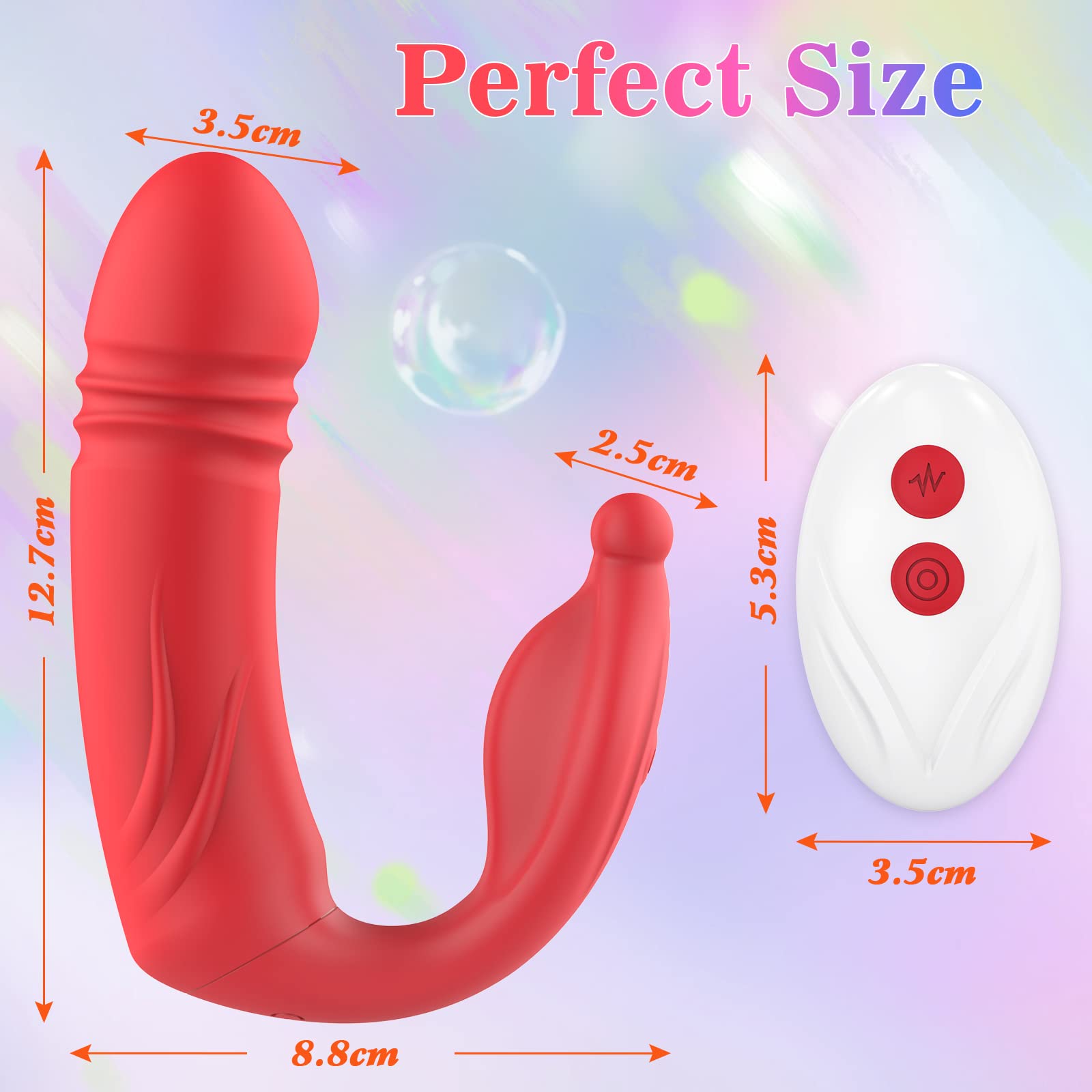 Wearable Vibrator G-Spot Dildo Sex Toys for Women Butt Plug Anal Toys for Gay Massager Adult Toy for Vagina Clitoral Stimulation APP Remote Control