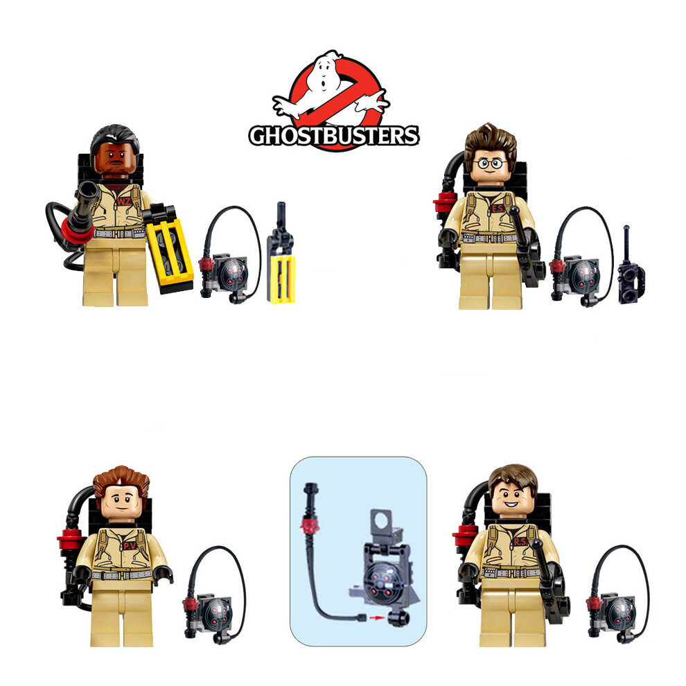 Ghostbusters Minifigures Fit Lego 5PCS Set Building Block Assembly Toy