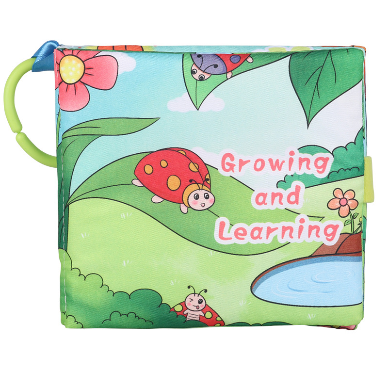 (Style A) Infant Early Education Cloth Book Learning for Babies Baby Toys Sensory Books