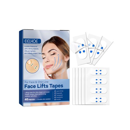 EELHOE Invisible Face Lifter Tape Waterproof V Face Adhesive Tape Face Lift Tape Lift Tools Facial Slimming