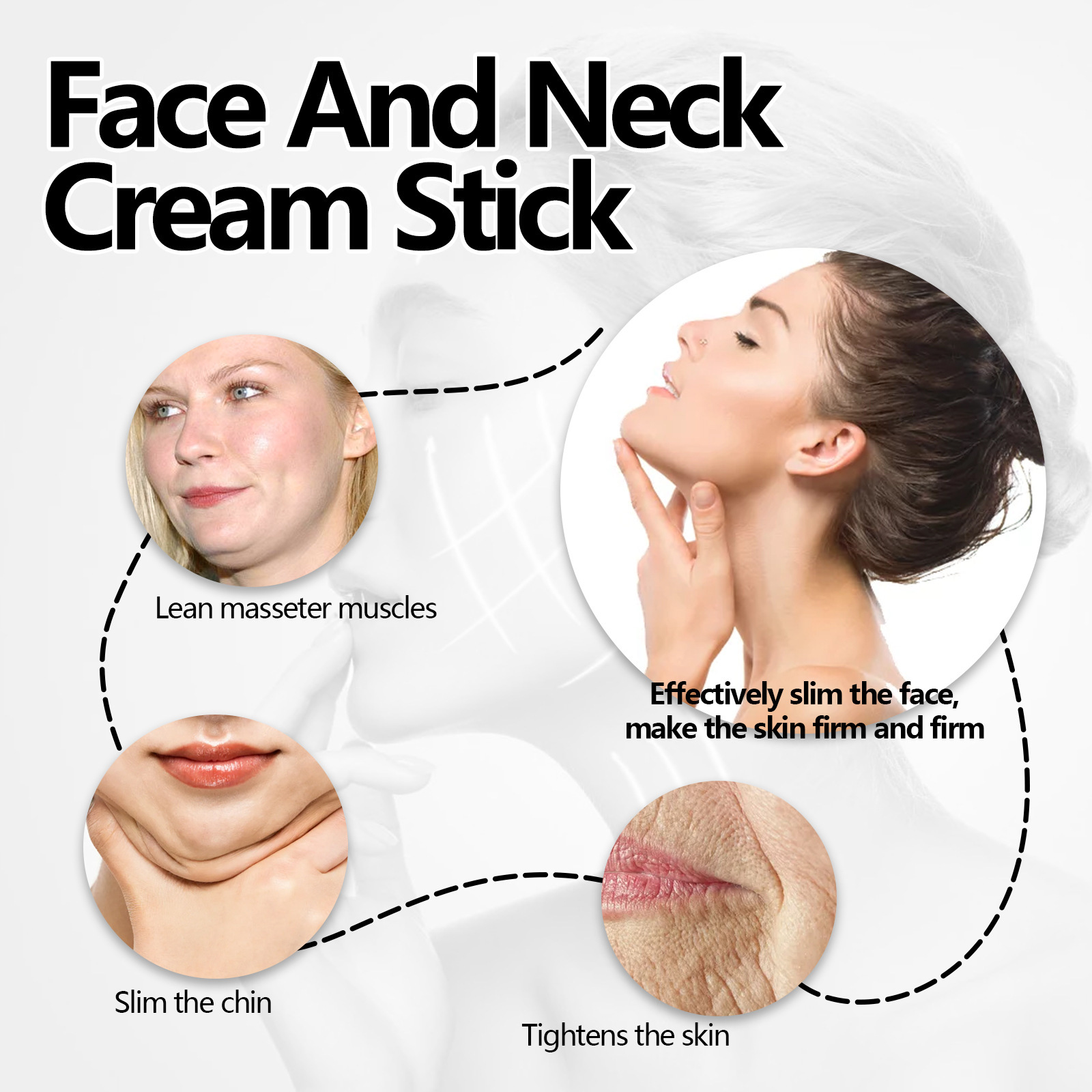 EELHOE Turmeric Face Neck Cream Lifting Firming Neck Lines Face Neck Care