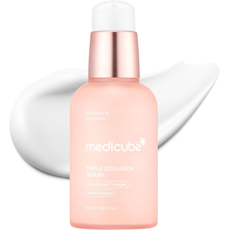 medicube Triple Collagen Serum 55ml Nourish dull skin with Triple Collagen Complex A lightweight serum with Niacinamide and Hyaluronic Acid Korean Skincare