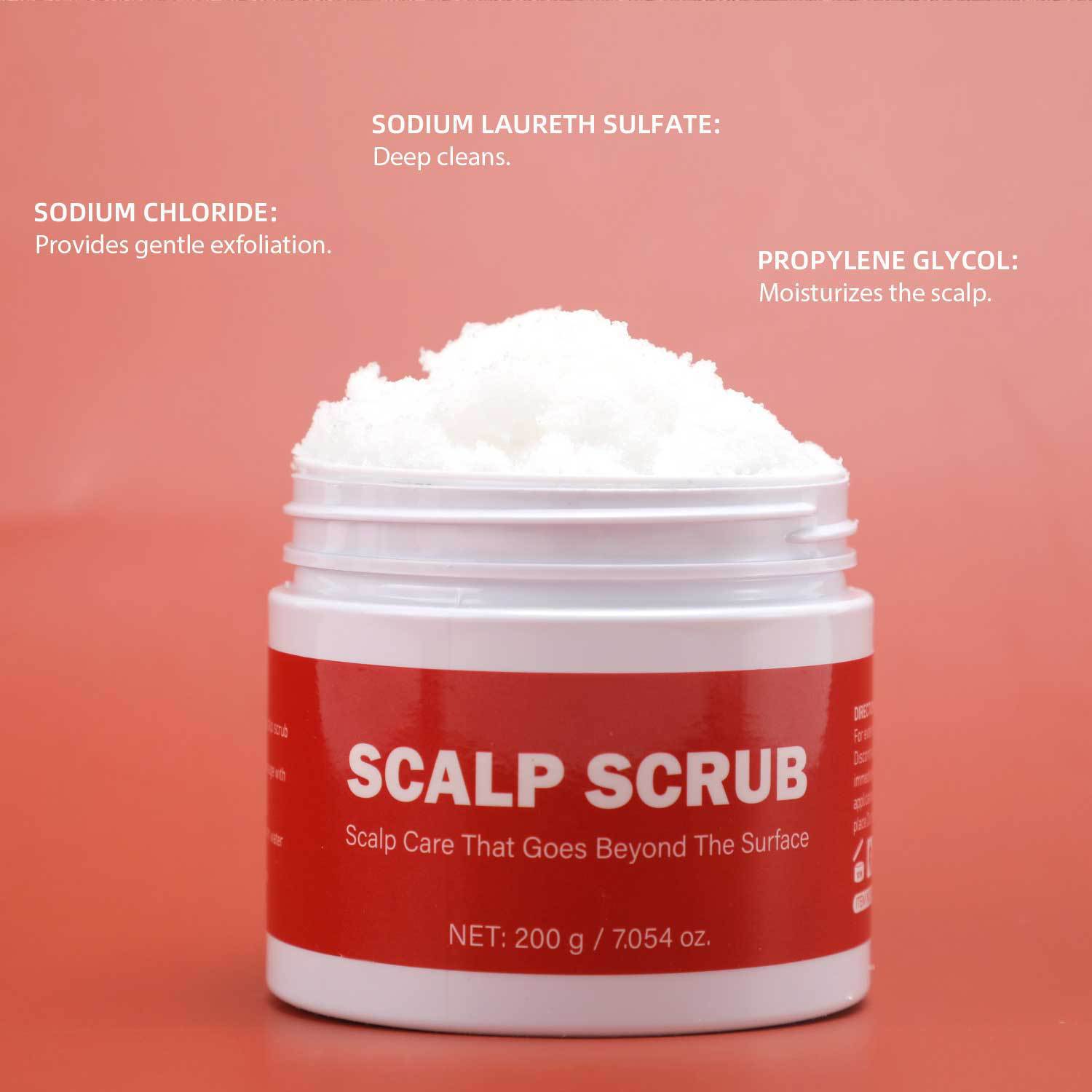 Scalp Exfoliating Scrub Shampoo Deep Cleansing Purifying For Flaky Oily Scalp Daily Hair And Scalp Care