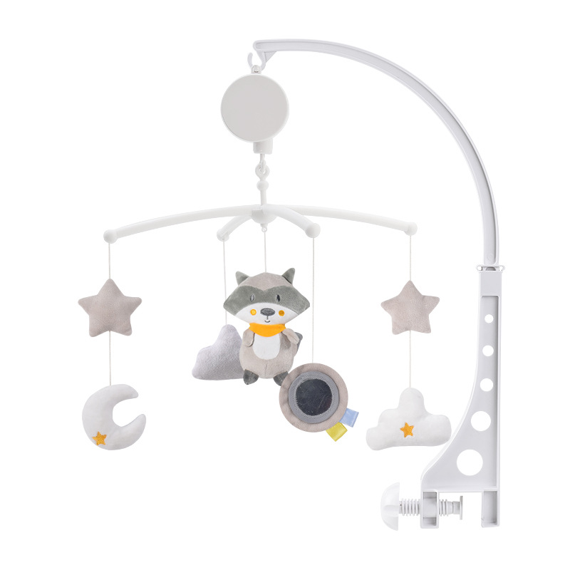 (owl 417) Baby Crib Mobiles Rattles Music Educational Toys Bed Bell Carousel for Cots Infant Baby Toys 0-12 Months for Newborns Gifts