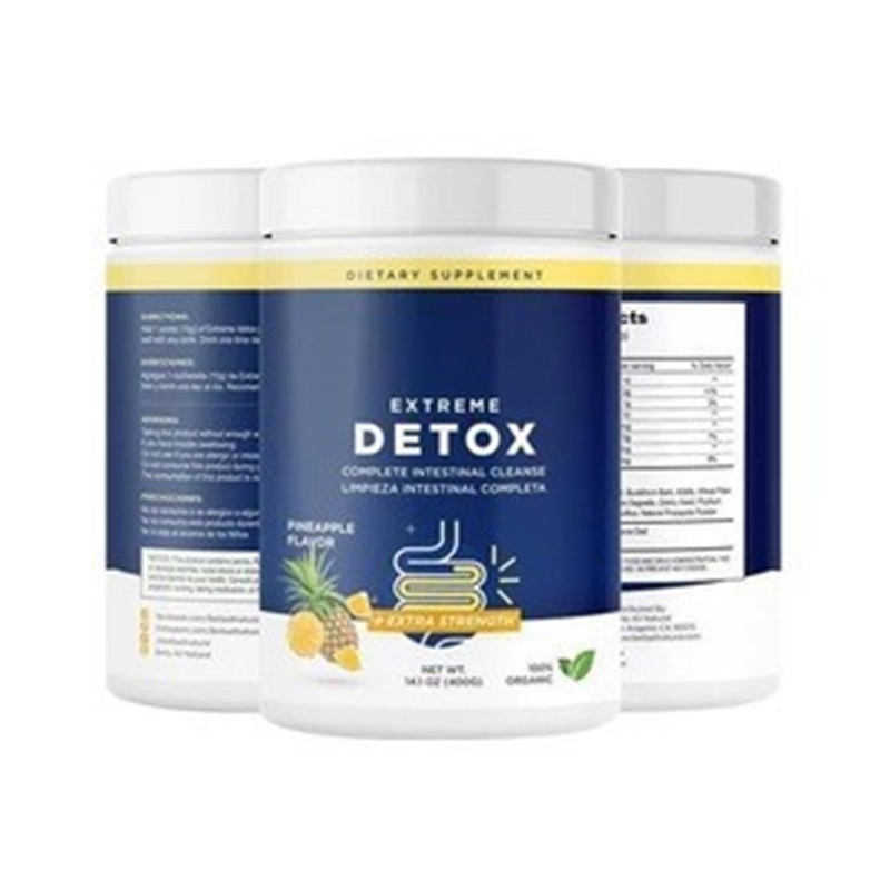 Colon Cleanse Powder Flaxseed Supplement Eases Bloating & Constipation Gut Detox For Men Women