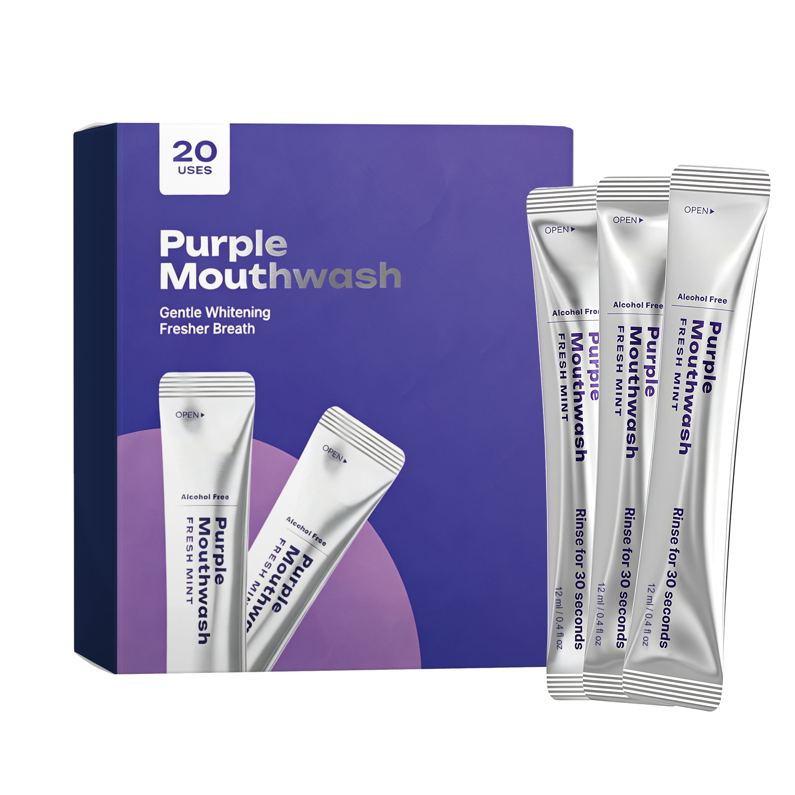 Fresh Mint Portable Mouthwash Mild Mint Fragrance Clean Teeth Daily Oral Care