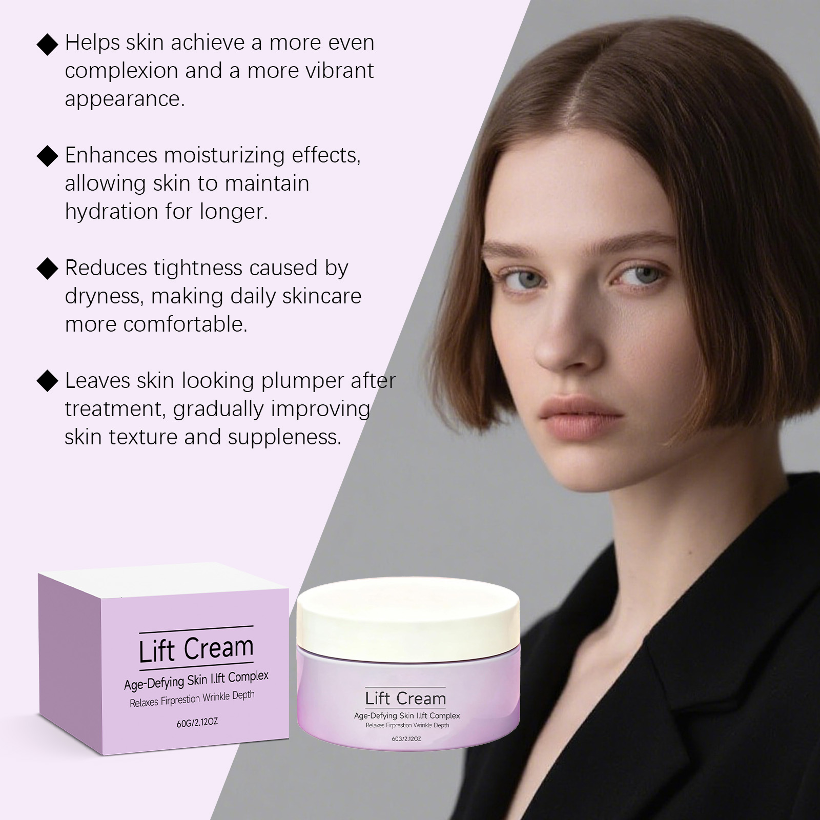 Facial Care Cream Mild Tender Delicate Fresh Moisturizing Protect Facial Skin All Four Seasons Usable Hydrating Lotion