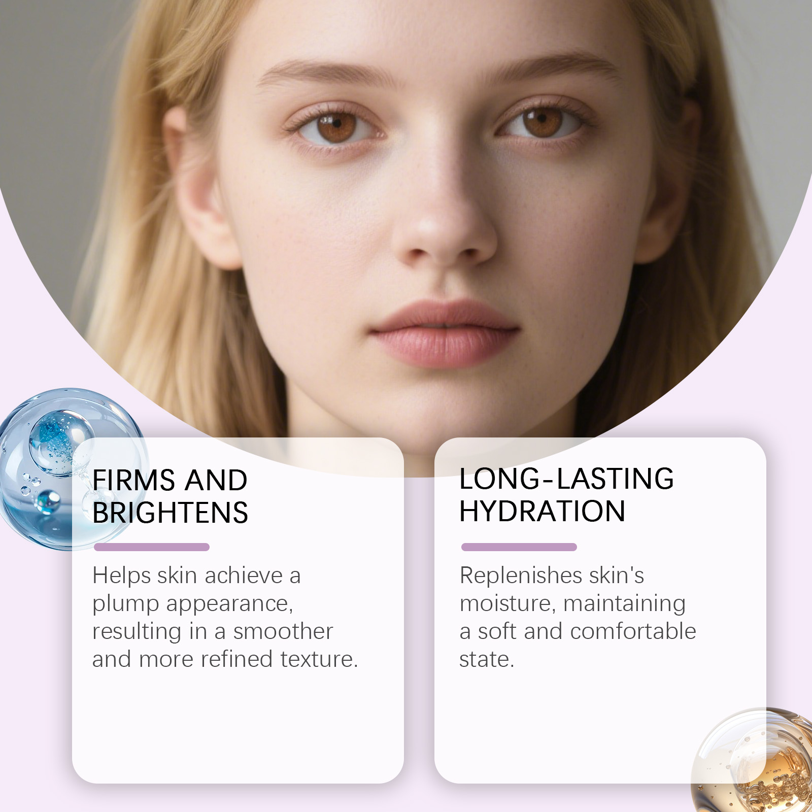 Facial Care Cream Mild Tender Delicate Fresh Moisturizing Protect Facial Skin All Four Seasons Usable Hydrating Lotion